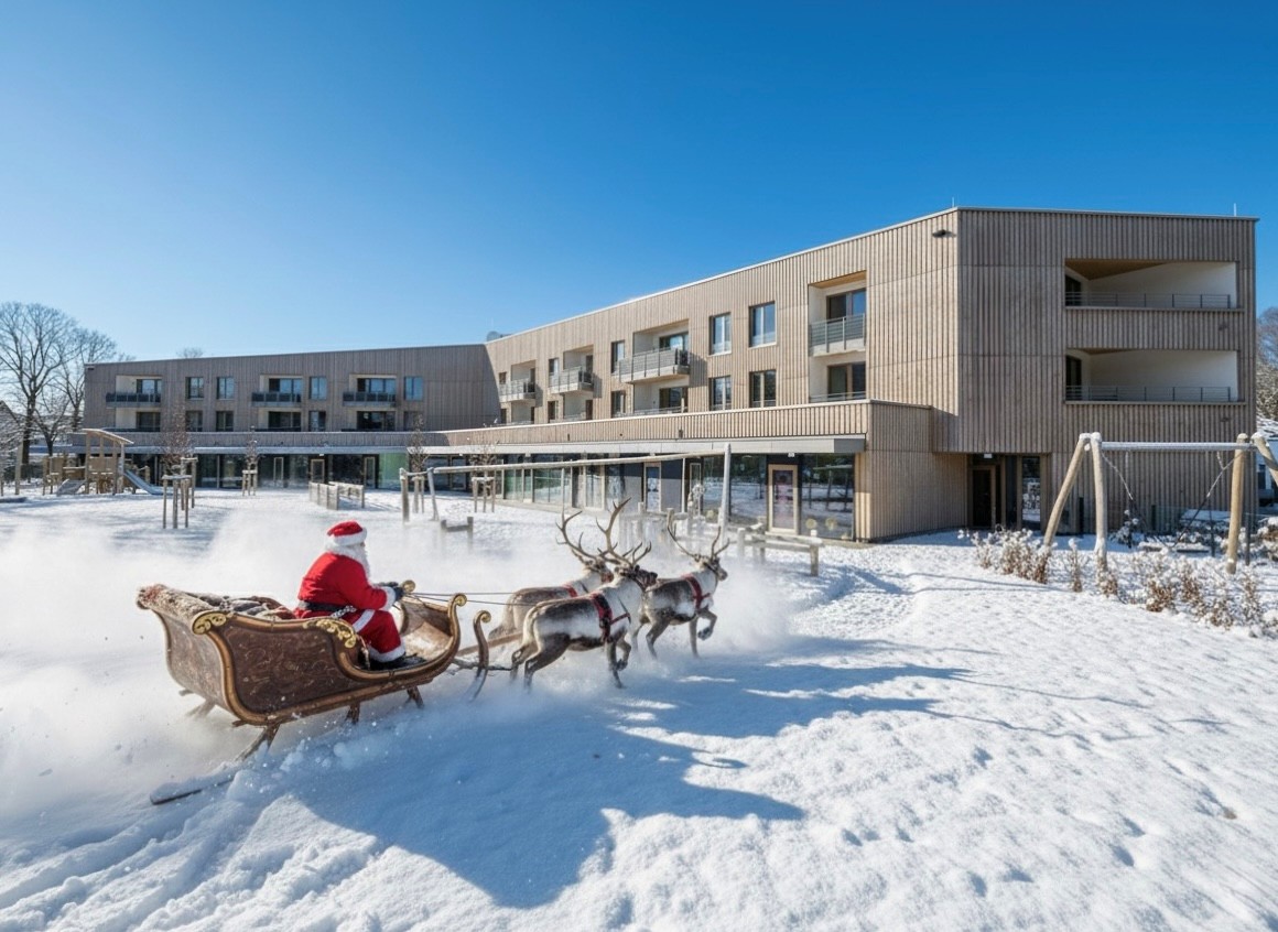 Kita mit Wohnungen und Nachbarschaftszentrum
