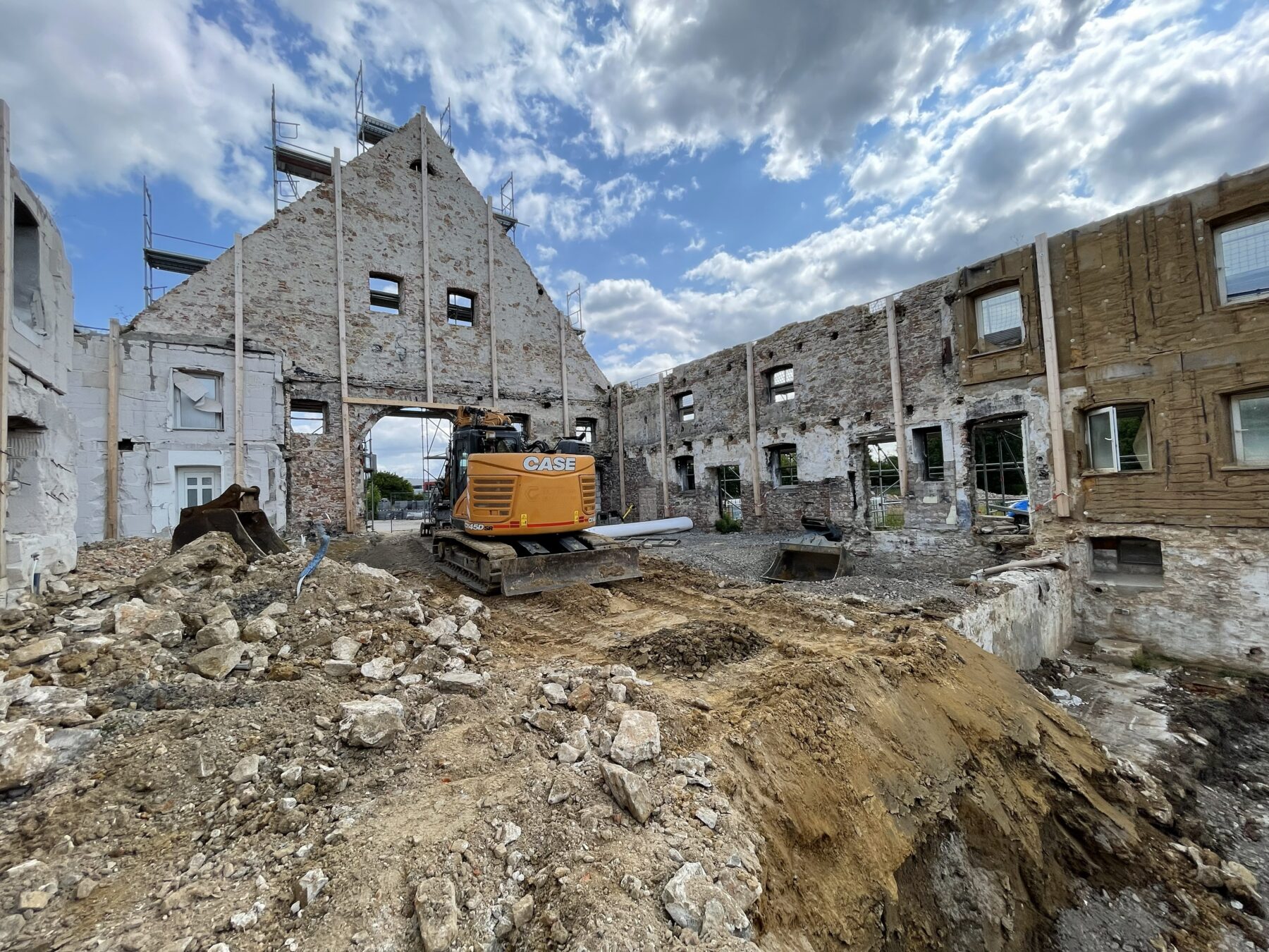 Wiederaufbau Obernienhagen